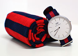 Daniel Wellington horlge + sjaal