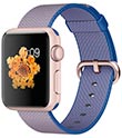 Apple Watch Sport - Roségoud met Koningsblauwe band